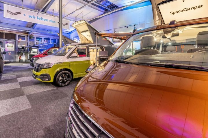 Unser letzter VW T6.1 als Basisfahrzeug für SpaceCamper ClassicOpen oder LightOpen in Vollausstattung 